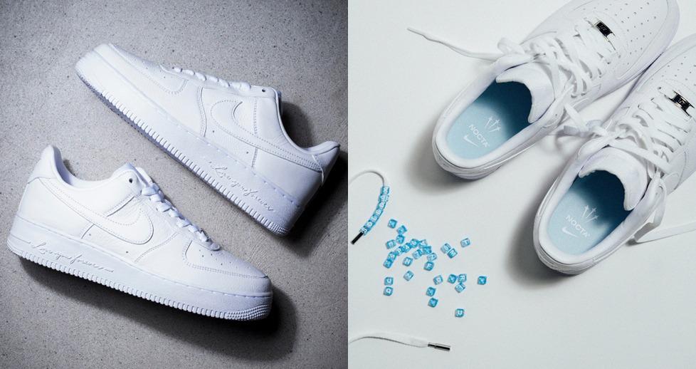 [해외] 나이키 X 드레이크녹타 에어포스1 로우 SP 서티파이드러버보이 화이트