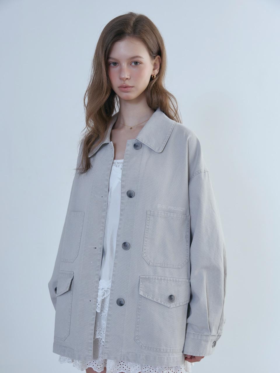 Quad Pocket Utility Jacket_2color