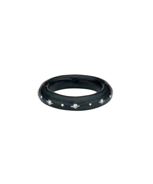 dazzling sky ring-black