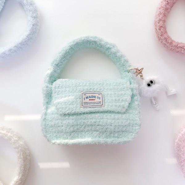 cotton candy bag DIY kit (crochet)