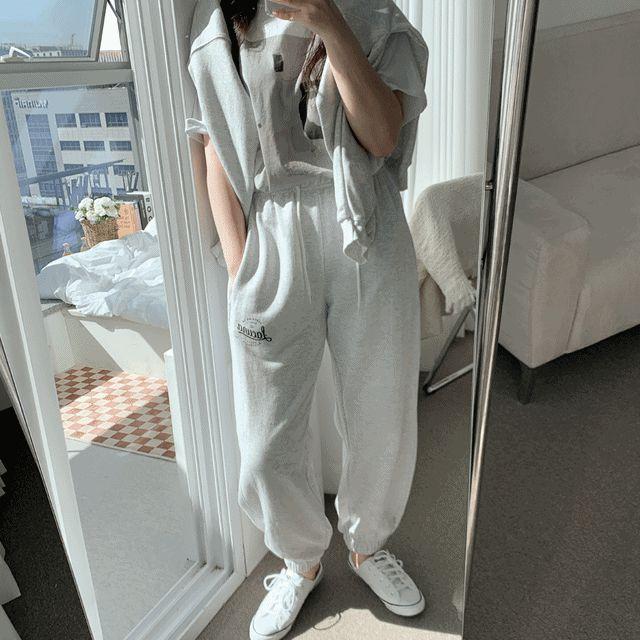 하이틴 루즈핏 조거팬츠