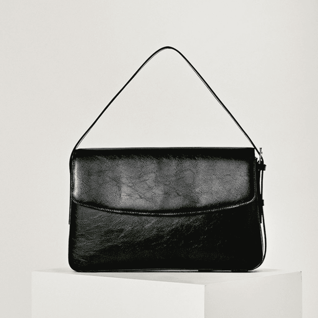 Wrinkle(링클)notebook bag Black
