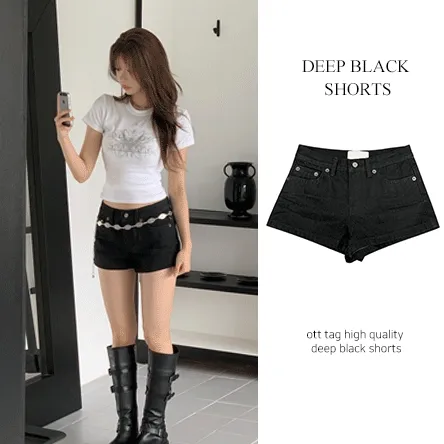 ott 딥블랙 숏츠