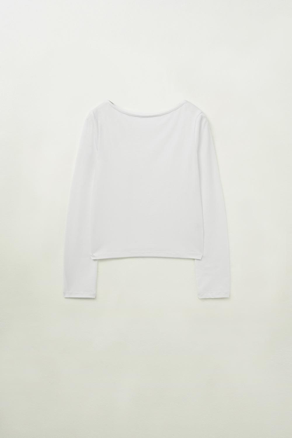 Bare Offshoulder tee (Ivory)