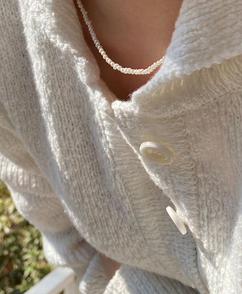 [당일 출고][21차 재입고] 베흐트 - 925실버 담수진주 목걸이 fresh water pearl necklace (renewal)