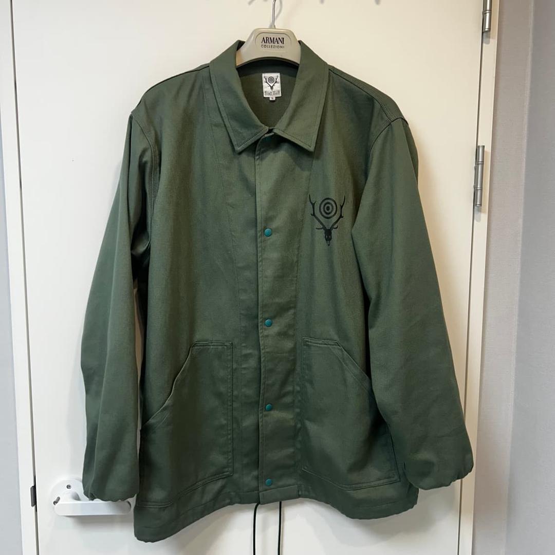 South2West8 24ss 코튼 트윌 코치 자켓 | 후루츠패밀리