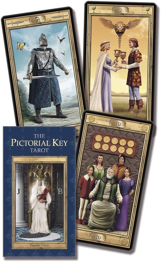 픽토리얼키 타로카드+해설서 Pictorial Key Tarot 픽토리얼 키