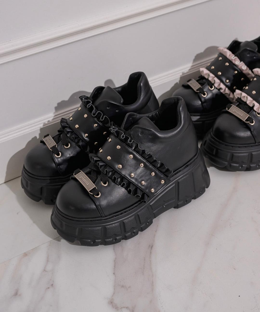 フリルベルトボリュームスニーカー