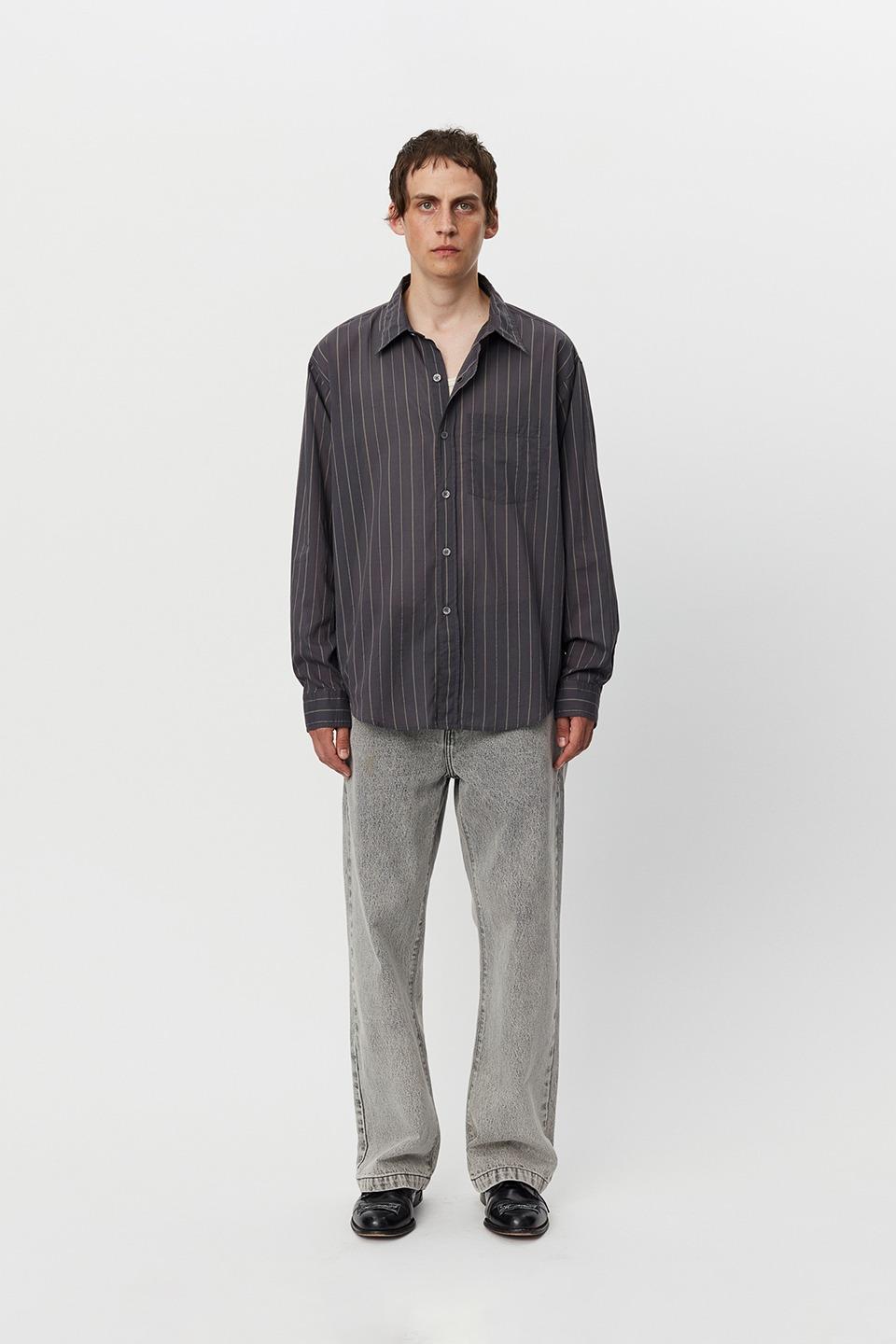 Mfpen Executive Shirt / Mushroom Stripe