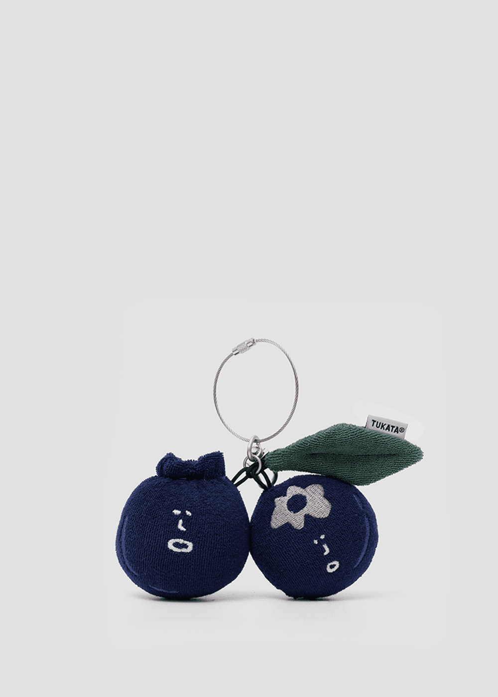 Blueberry (Small) terry-towel doll keyring