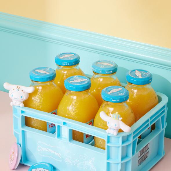 [델몬트]X산리오캐릭터즈 250ML(6병)시나모롤 세트