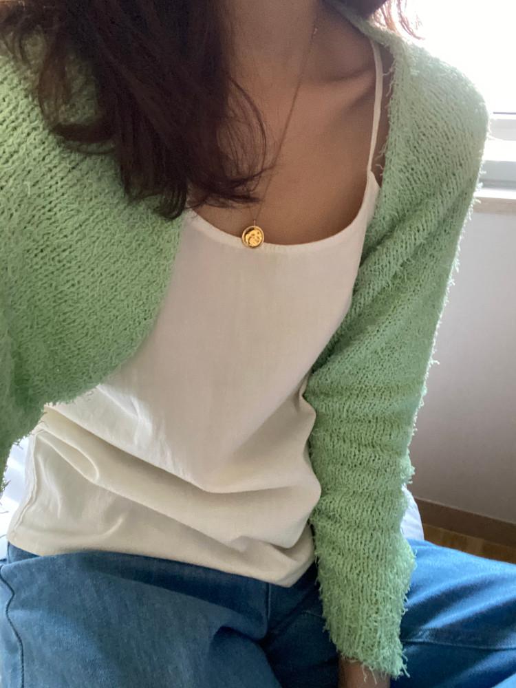 부클 볼레로 (3color)