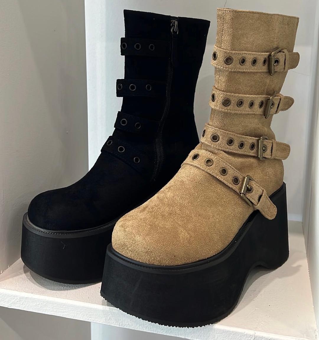 buckle boots * 마지막 수량