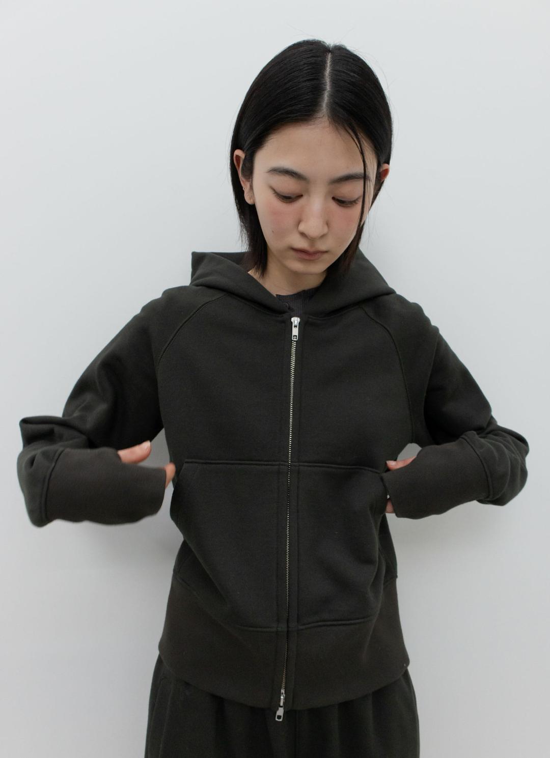 25FW 90'S HOOD ZIP-UP / KHAKI GREY