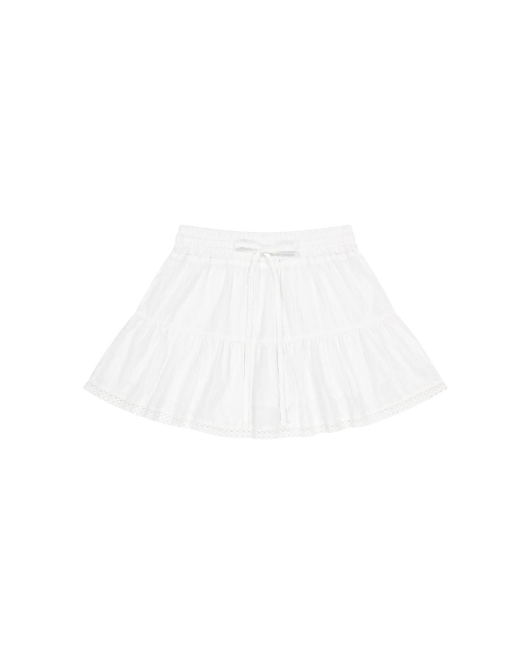 [7/24일 순차배송] Lace Cancan Skirt [WHITE]
