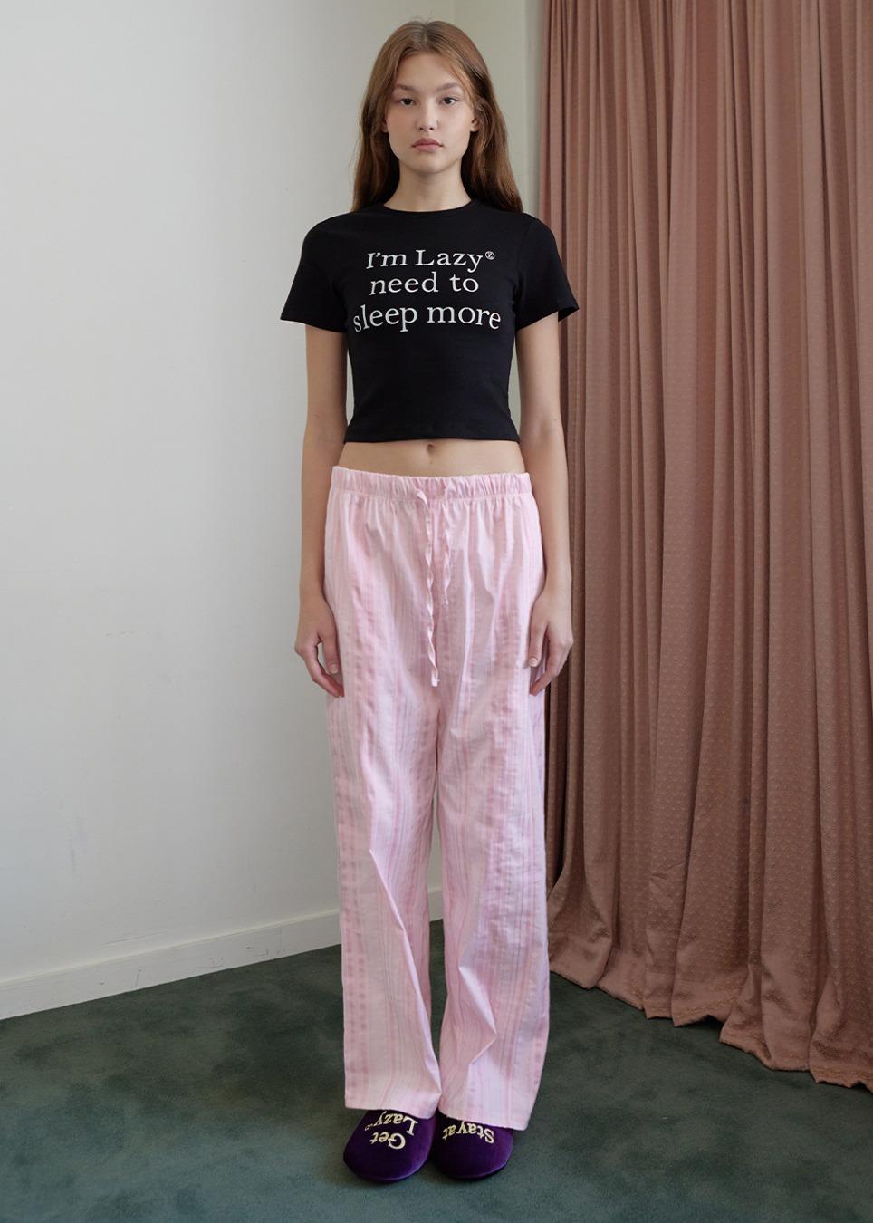 Label Tension Lounge Pants (3colors)