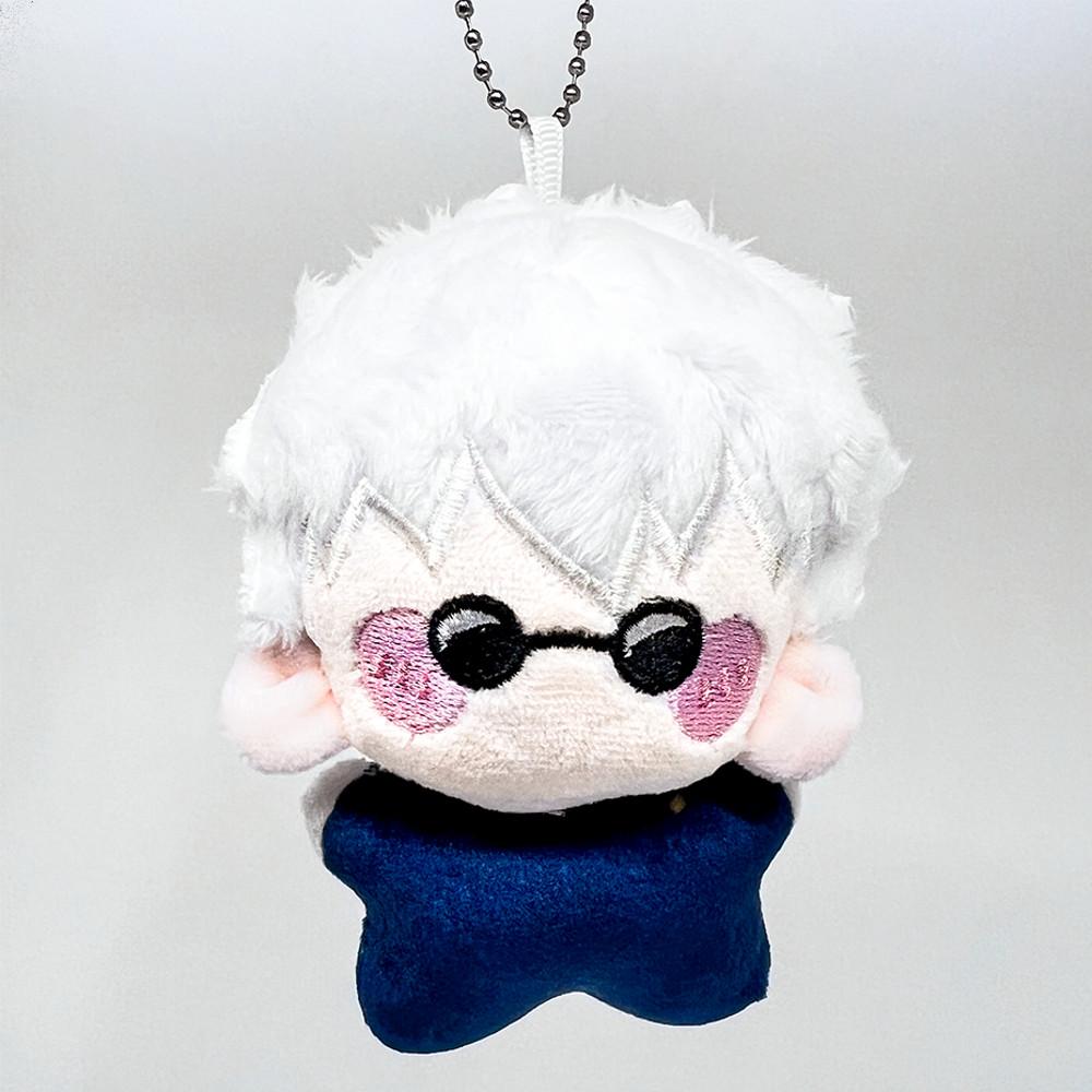 [당일출고] 주술회전 쪼꼬미사토루 누이구루미 키링 굿즈 피규어 봉제인형 솜인형 누이 키홀더 열쇠고리 치비 누이 봉제인형