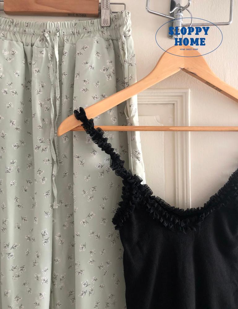 플뢰르 파자마 세트  fleur pajama set / 2colors / 팬츠단독구매가능