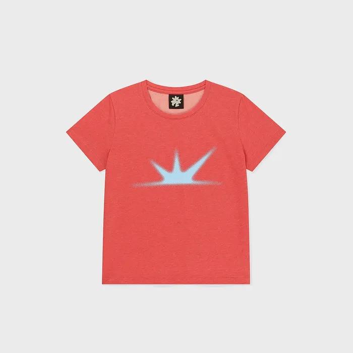 W Daybreak Tee Heather Red