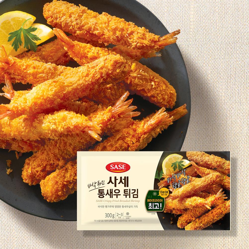 사세 바삭튀긴 통새우 튀김 (냉동) 300g