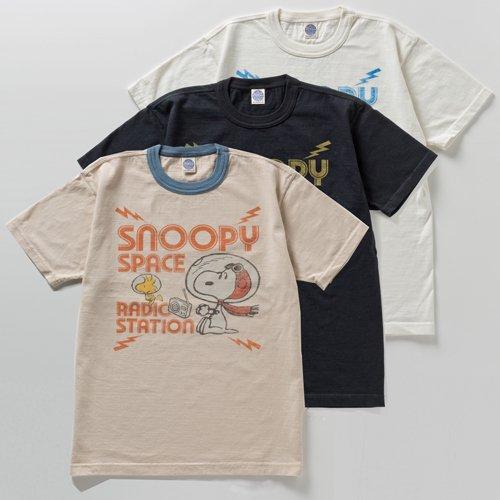 SNOOPY TEE “SPACE RADIO STATION”
