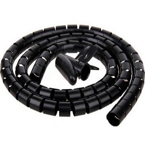 홈데코레 케이블 정리커버 세트 블랙 28mm