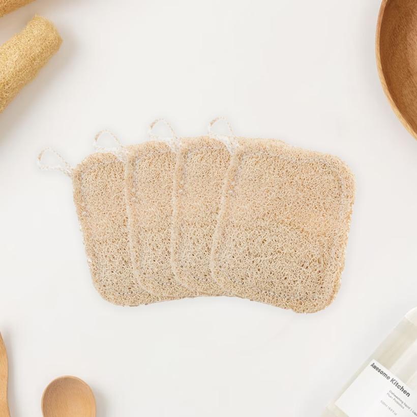 [무료배송] 어썸키친 천연수세미 4개(소형)