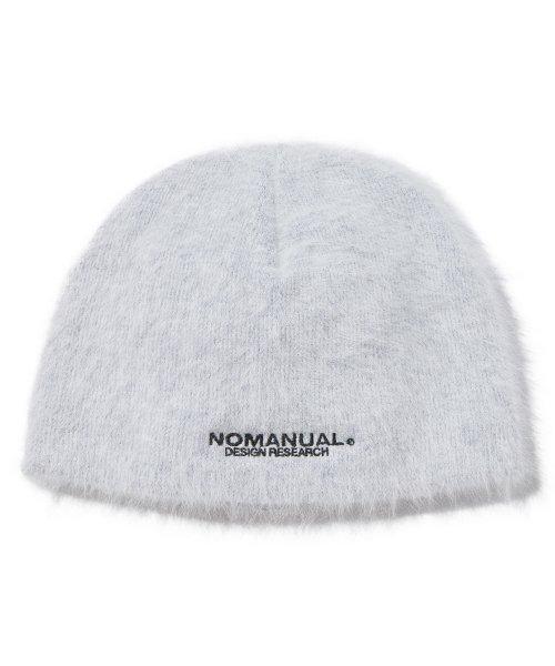 NM HAIRY BEANIE - LIGHT GRAY