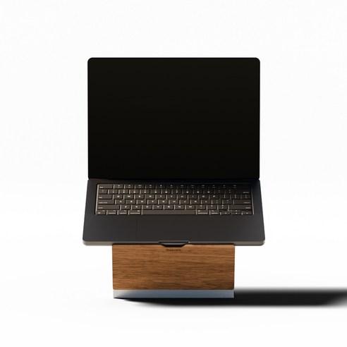 Ekeepment 플로팅 원목 노트북 거치대 받침대 - 노트북 액세서리 | 쿠팡
