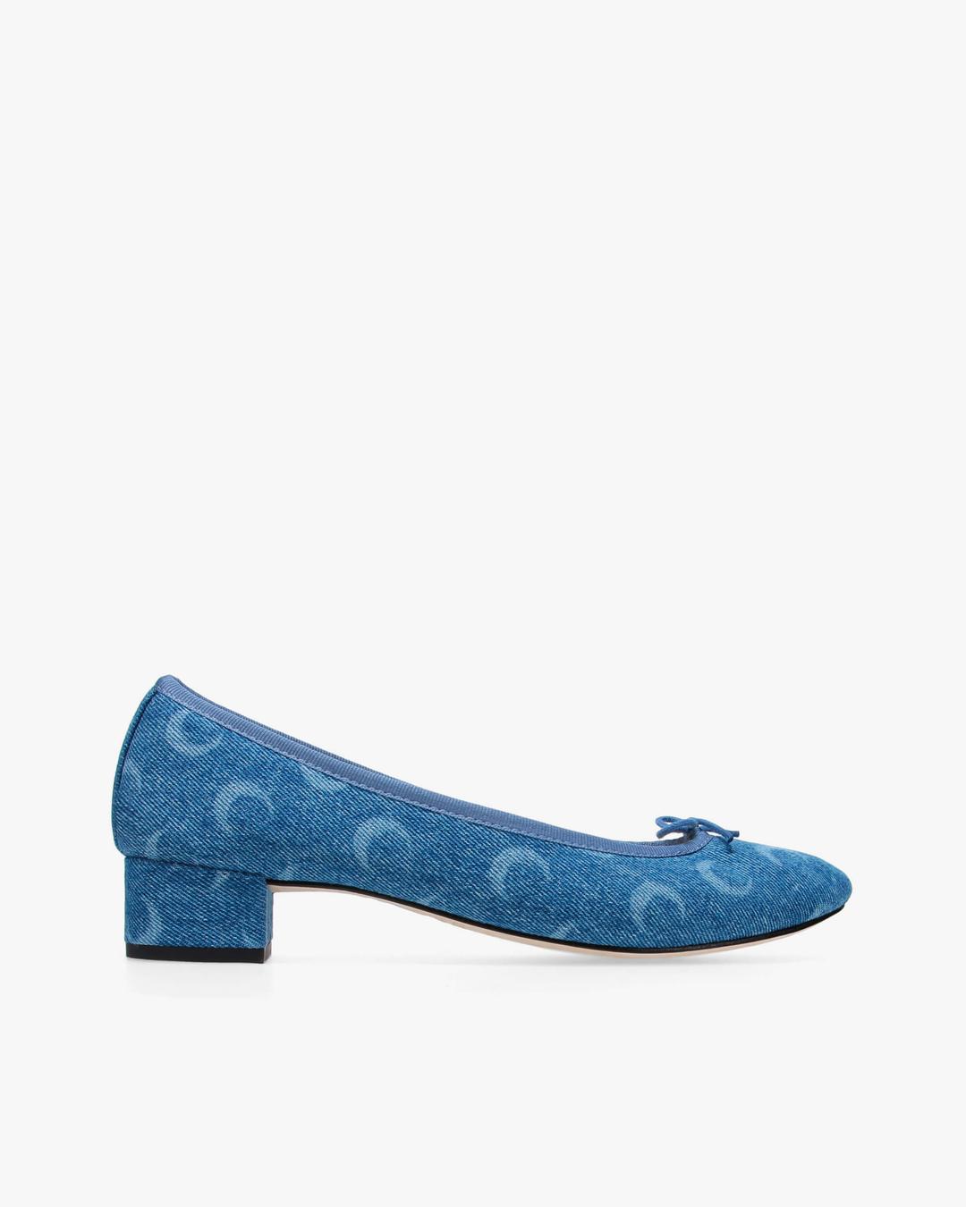 Camille Repetto x Marine Serre Ballet Flats