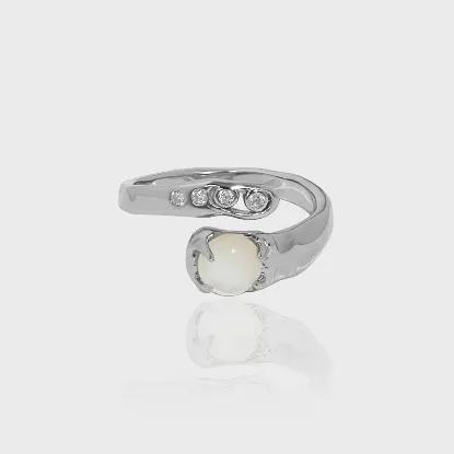 Edge Inlaid Ring(R011)