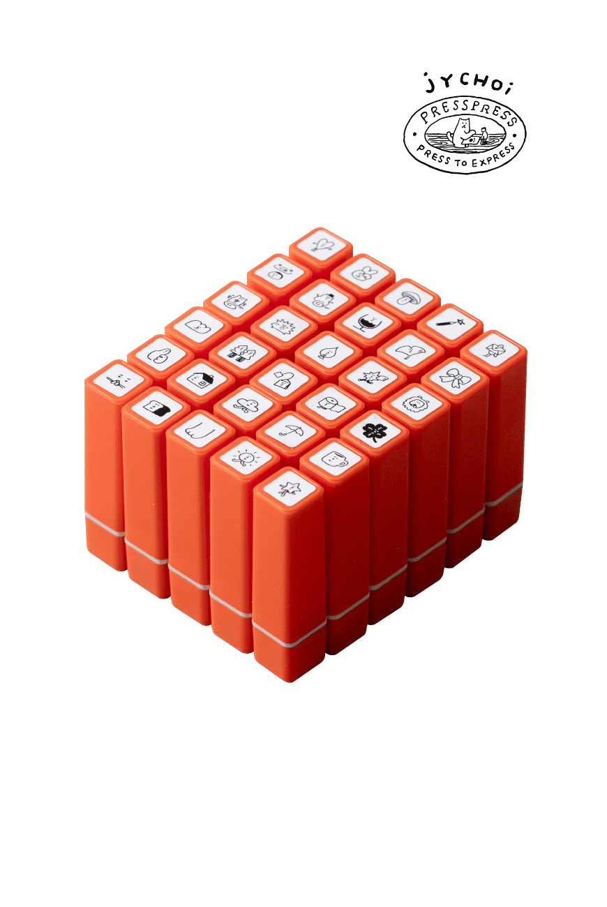 다이어리 스탬프 PRESSPRESS x JYCHOI Diary Stamp S