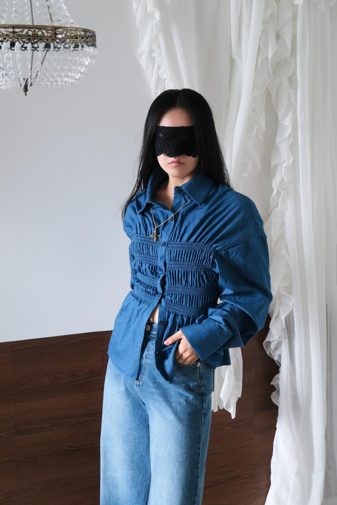 Donia shirring shirts