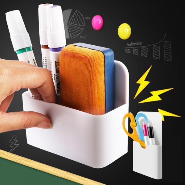 다용도 보드펜 지우개 자석 보관함 벽걸이 수납함