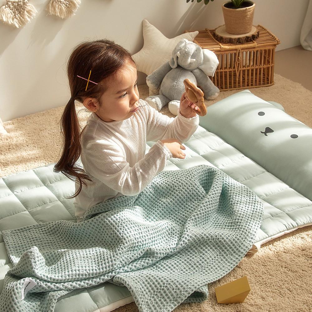 모달 냉감 양면 사계절 어린이집 낮잠이불 세트 일체형