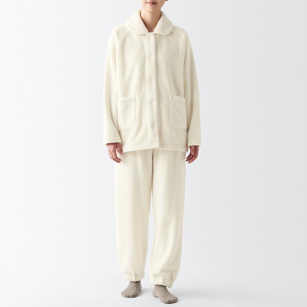 [MUJI] 여성 정전기 발생이 적은 입는 모포 파자마 FD1I9A3A