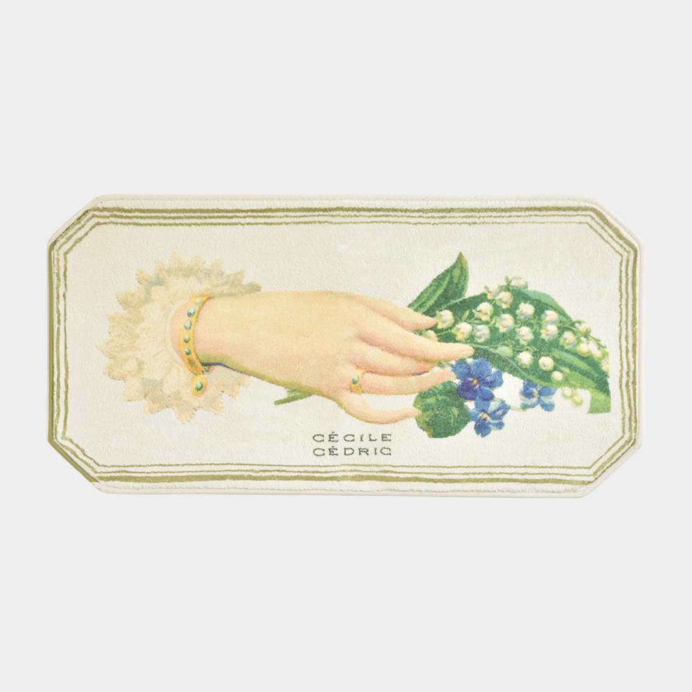 [세실 앤 세드릭] Vintage Hand Kitchen/Door mat 450X900