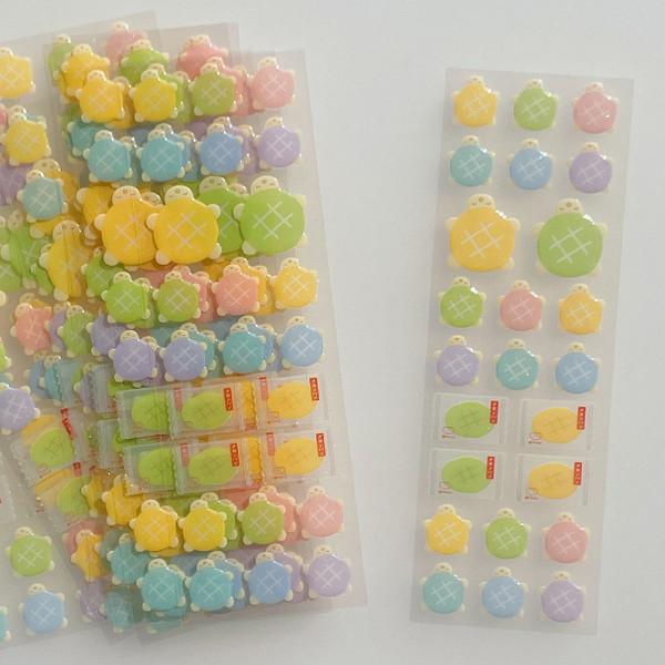 [hookkahookka studio] 후카후카스튜디오 메론빵 에폭시 씰 스티커 디카 꾸미기