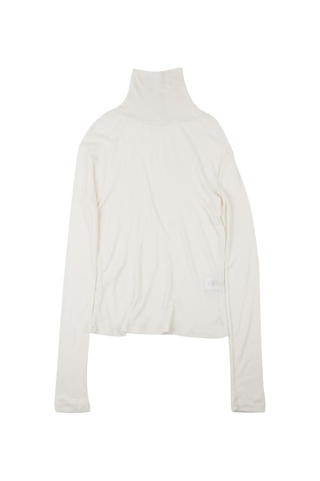 WOOLEN COLOR TURTLENECK TOP (4C)