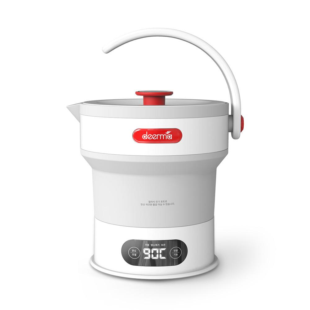 디어마 전기포트 캠핑 라면 휴대용 여행용 접이식포트 코지 온도조절 보온 전기주전자