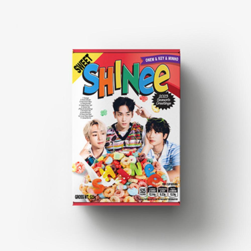 샤이니(SHINee) - 2023 시즌그리팅 특전 포카3종세트+북마크 3종 중 1종 랜덤
