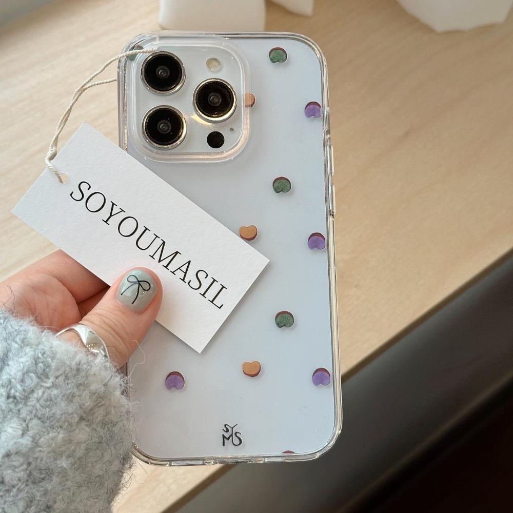 Heart bean 투명젤하드케이스