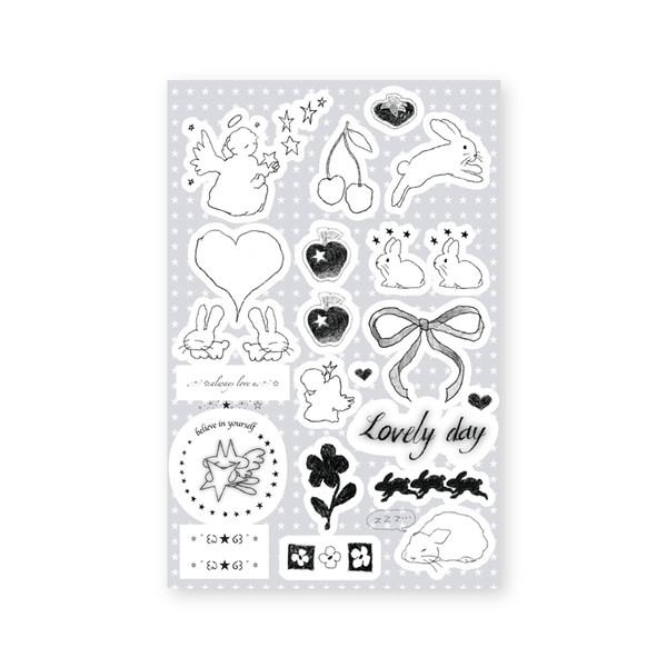Drawing sticker 05 (불투명)