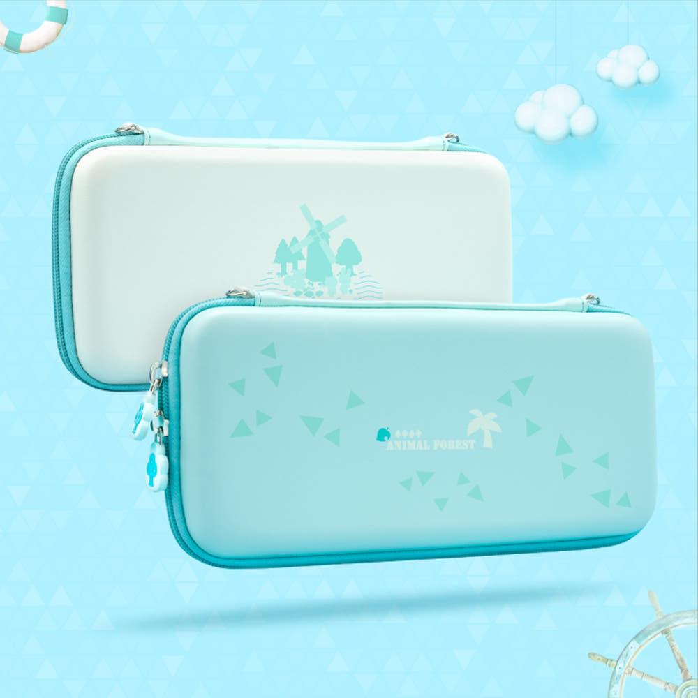 GEEKSHARE 닌텐도 스위치 Lite 동물의 숲 테마 파우치 / 게임기케이스 악세사리