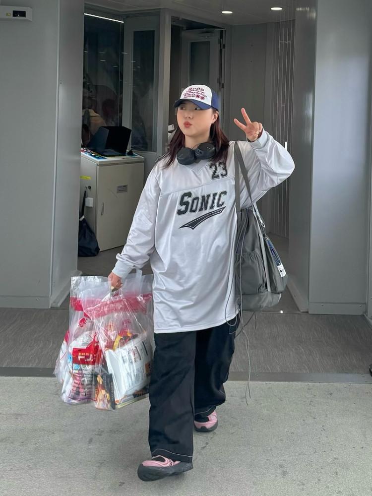 [빅사이즈][66~120] 소닉 브이넥 오버핏 져지티