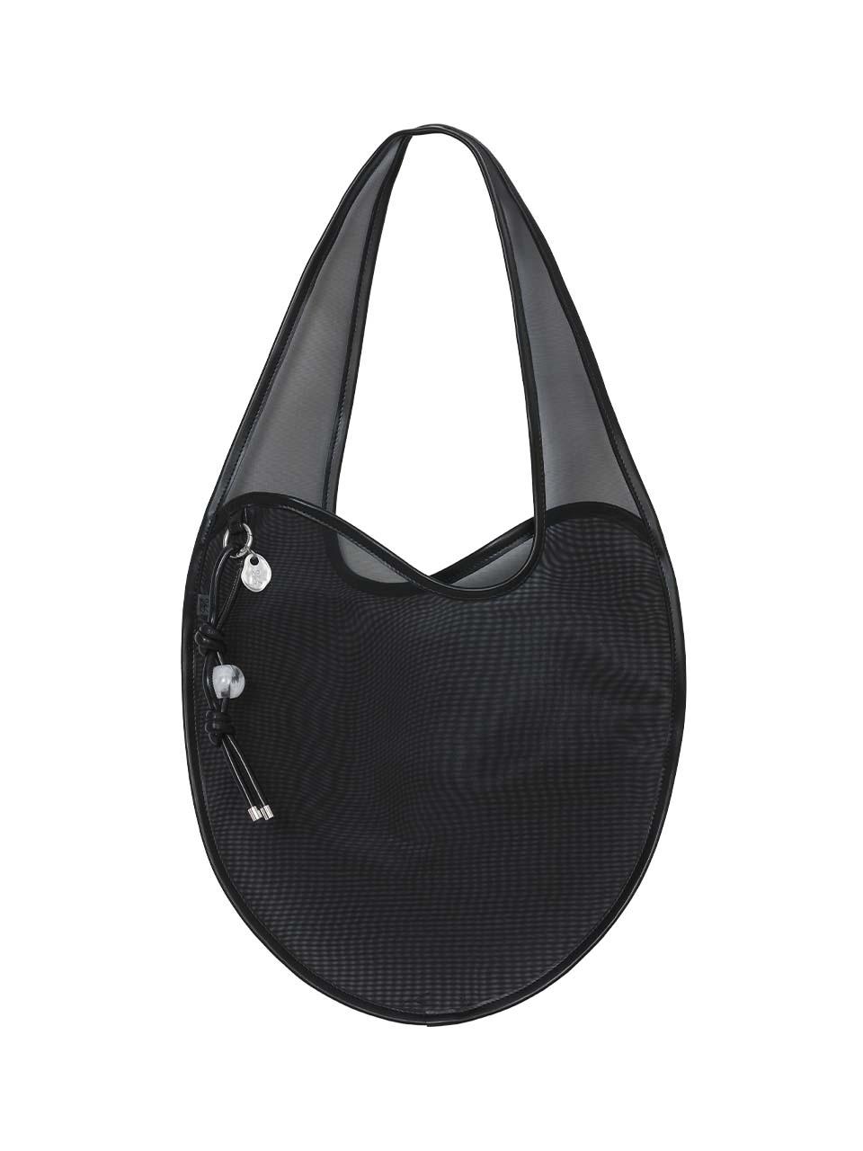 Nest Mesh Shoulder Bag_Black