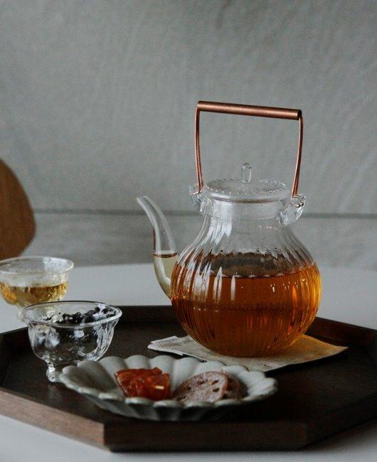 글라스 티포트 - 볼륨