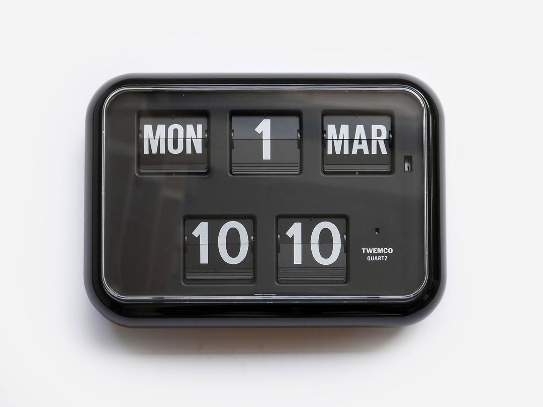 24 Hour Clock/Calendar - Stone