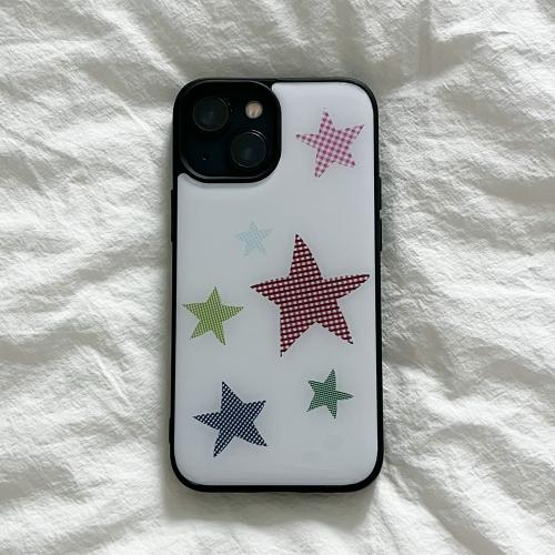 check star case (white)에폭시 범퍼케이스