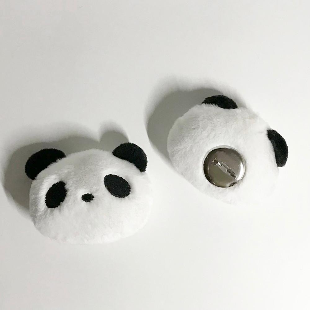 판다 브로치